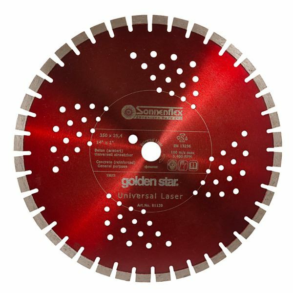 Sonnenflex Universal Laser diamantový řezný kotouč 350x25,4mm 81120