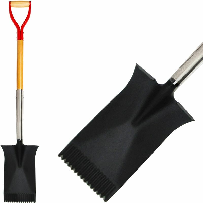 Strend Pro Premium RedShark rovný rýľ s drevenou násadou D 1150 mm