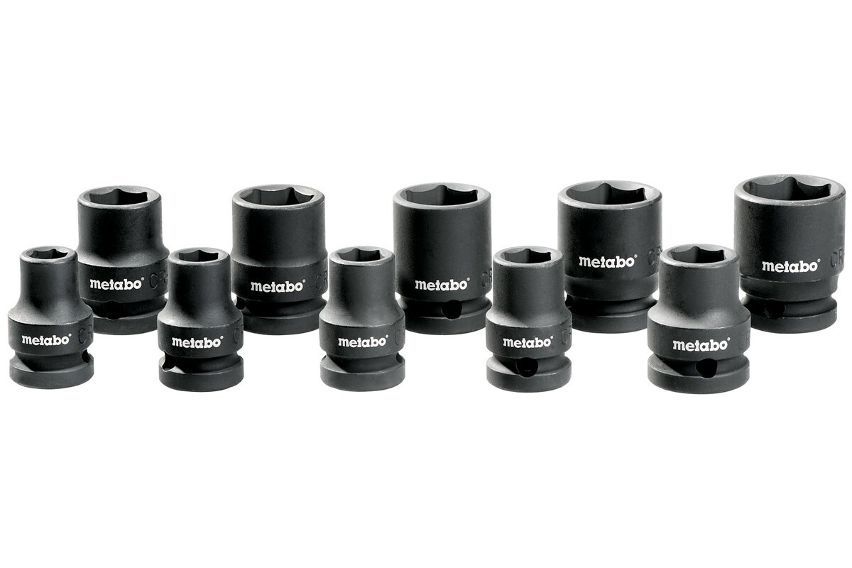 Metabo sada nástrčkových kľúčov 10-24mm