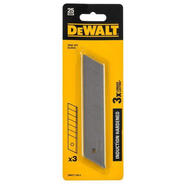 DeWalt čepeľ Indukčne kalená odlamovacia 25 mm, 3 ks DWHT11726-0