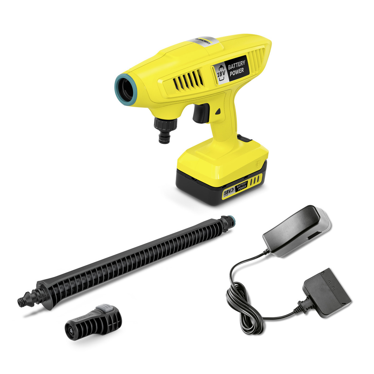Karcher KHB 4-18 Set aku strednotlakový čistič 18V 1x2,5Ah aku 1.328-210.0