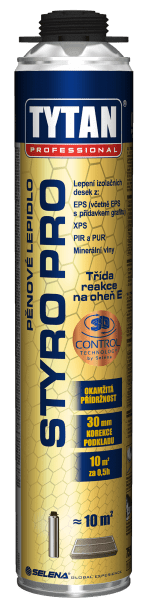 Tytan Styro Pro lepidlo na polystyrén a minerálnu vlnu 750ml