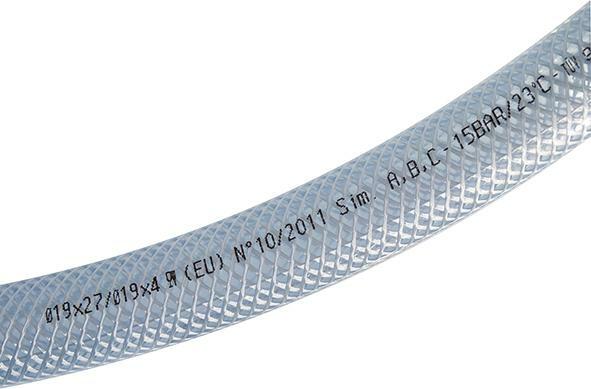 Hozelock vodovodná hadica 3/8" 9x3 mm 50 m PVC transparentná