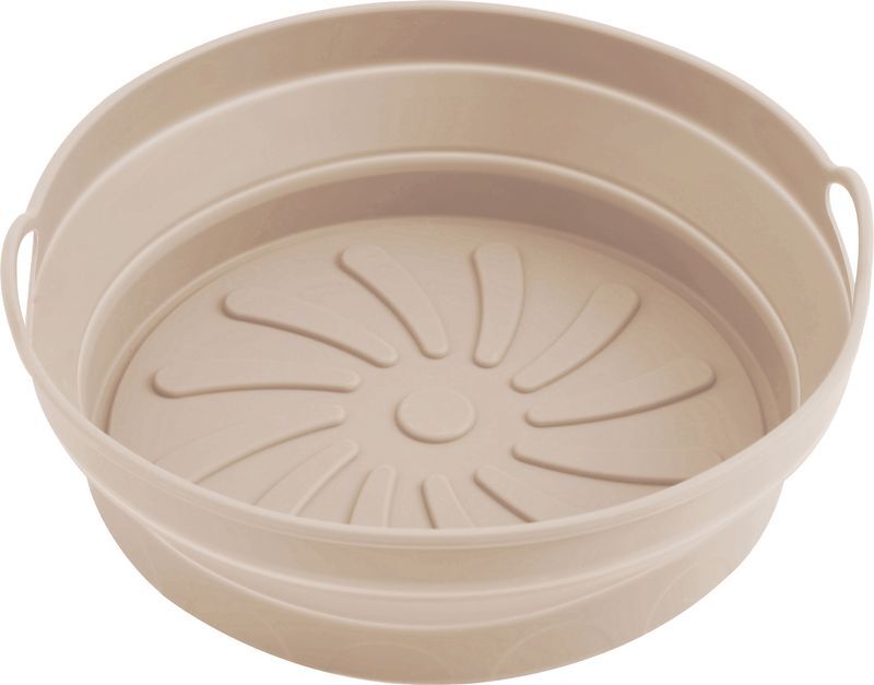 MagicHome skladacia forma do fritézy silikónová, okrúhla, 20,3x7 cm