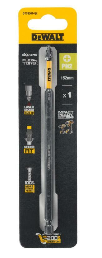 DeWalt Flextorq DT7800T skrutkovací nadstavec PH2 152 mm
