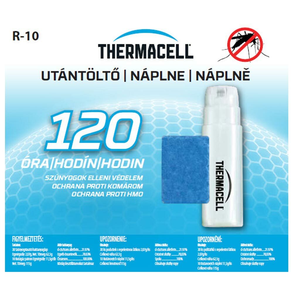 Thermacell R-10 náhradná 120h sada náplní Megapack, R-10