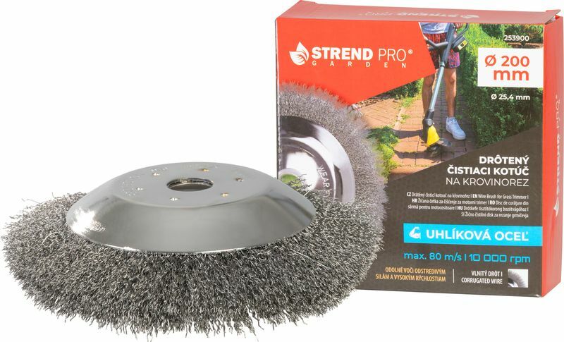 Strend Pro drôtená hlava na čistenie buriny pre krovinorez, 200 mm