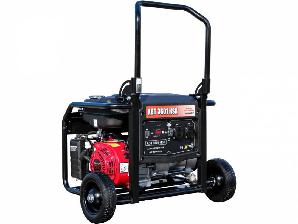 AGT 3601 HSB TTL GX 200 benzínová elektrocentrála 2,8kW, 230V