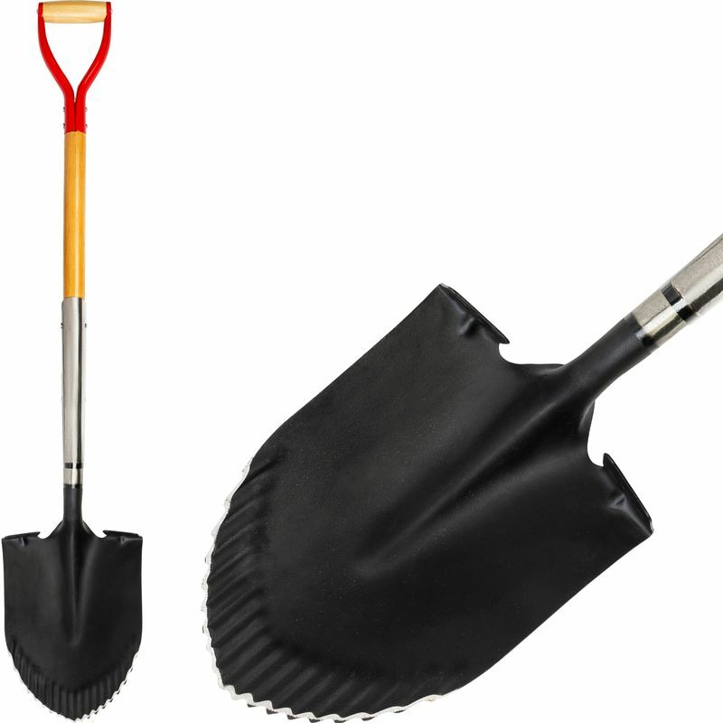 Strend Pro Premium RedShark špicatý rýľ s drevenou násadou D 1150 mm