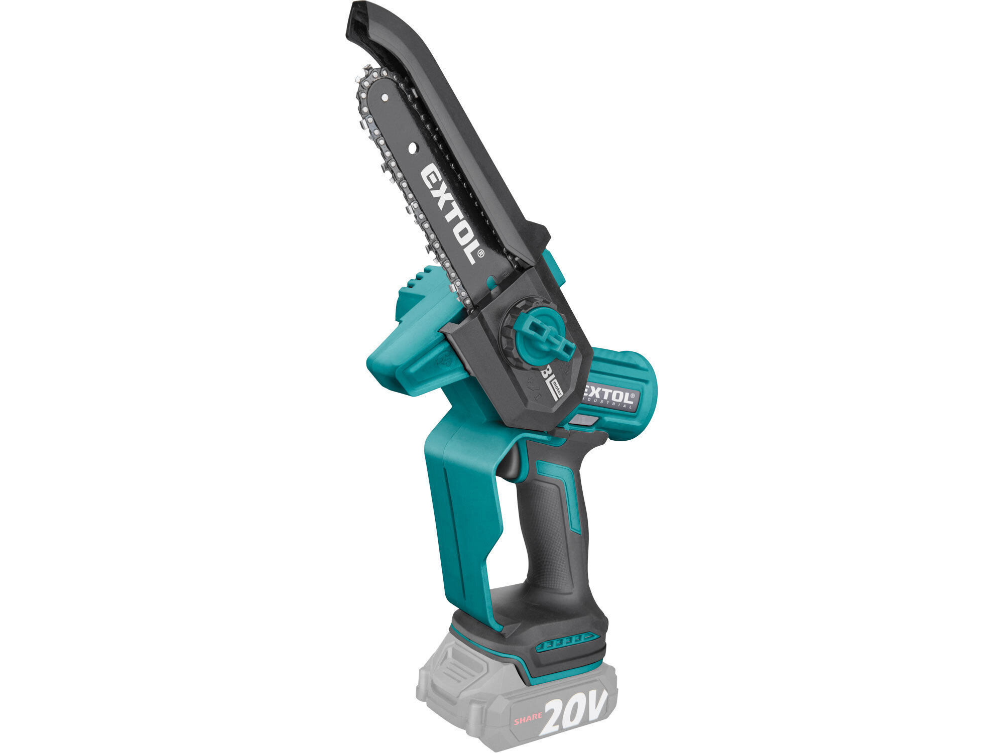 Extol Industrial Share20 aku reťazová píla 13cm, bez aku 8791923