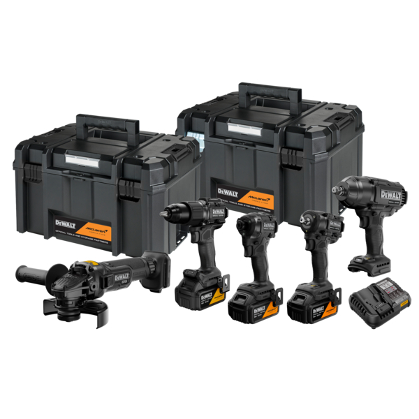DeWalt McLaren DCK5222MP3T 5-dielna aku sada náradia 18V 3x5,0Ah aku