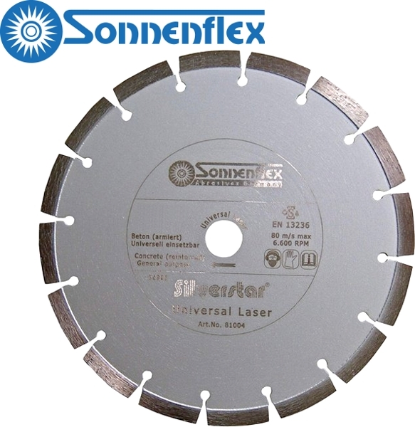 Sonnenflex Silver star Universal Laser diamantový řezný kotouč 350x25,4mm 81804