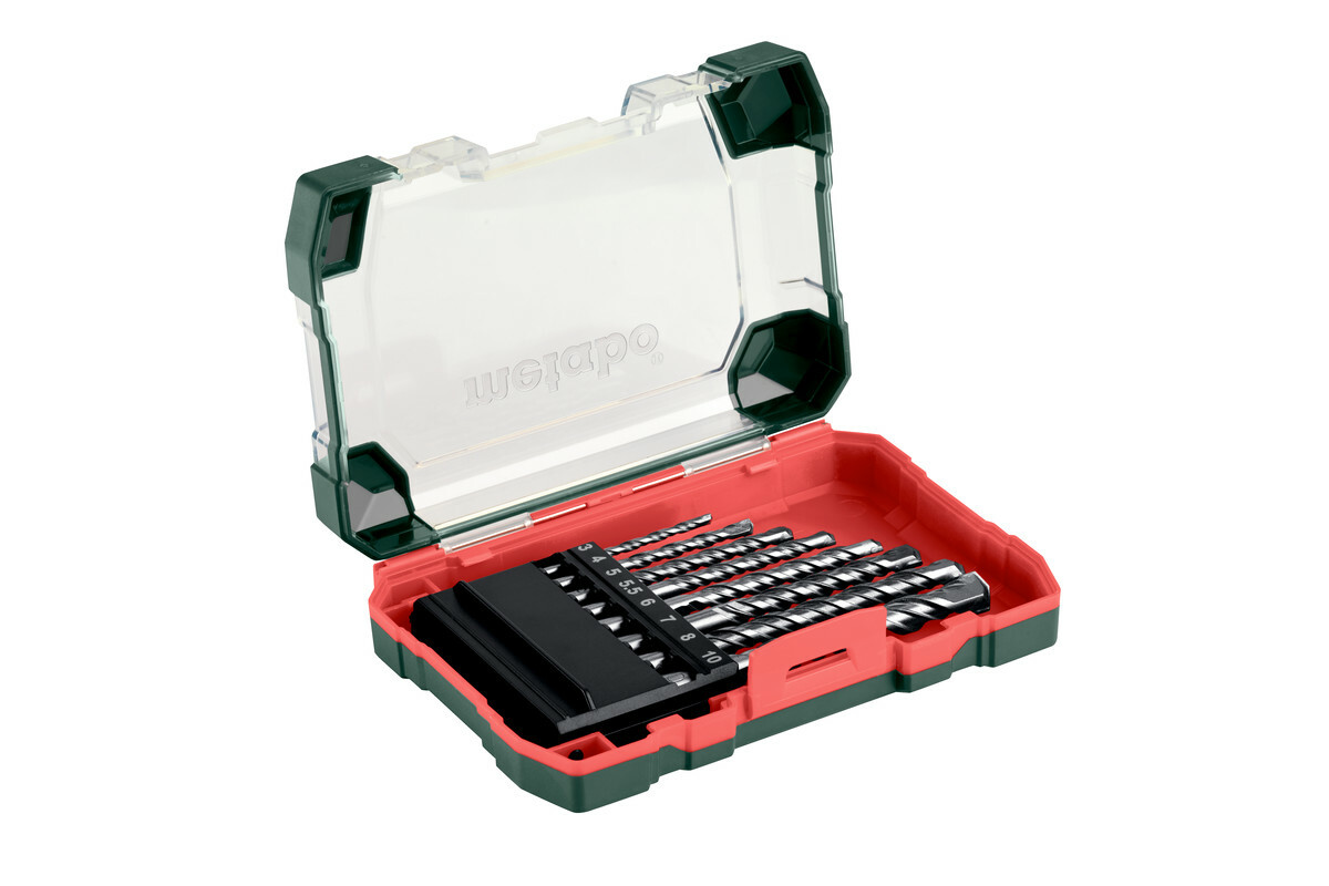 Metabo sada vrtákov do betónu s valcovou stopkou "Promotion" 8-dielna 3-10mm 626706000