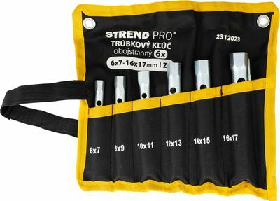 Strend Pro sada trubkových kľúčov 6x7-16x17mm, 6ks