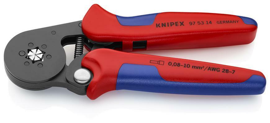 Knipex samonastaviteľné lisovacie kliešte 0.08-10.0mm 975314