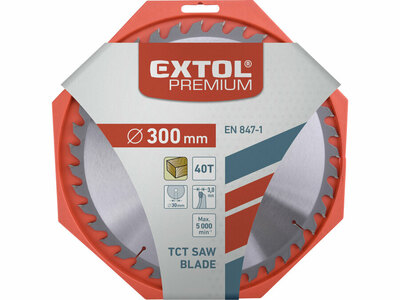 Extol Premium kotouč pilový 300x2,2x30mm, 40z 8803246