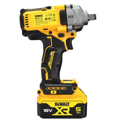 DeWalt DCF891P2T aku rázový uťahovák 18V 2x5,0Ah aku