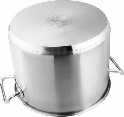 Hrniec MagicHome Chloe, 30 cm, 15 lit., so sklenenou pokrievkou, nerez
