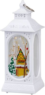 Lampáš MagicHome Vianoce, plast, 5xLED teplá biela, 4.8x4.8x12.8 cm, 3xLR44