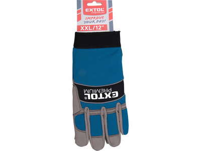 Extol Premium rukavice koža/syntetika 12" 8856604