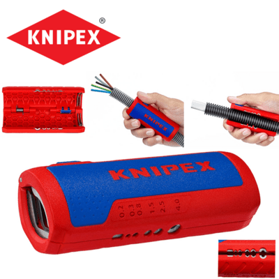 Knipex nástroj na řezání vlnitých chrániček 902202SB