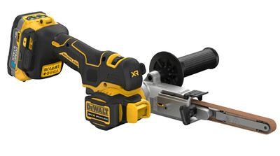 DeWalt DCM200E2T aku prstová brúska 2x1,7Ah aku Powerstack