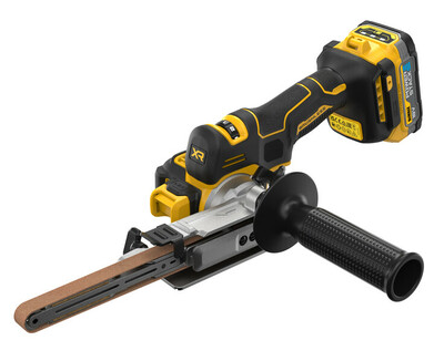 DeWalt DCM200E2T aku prstová brúska 2x1,7Ah aku Powerstack