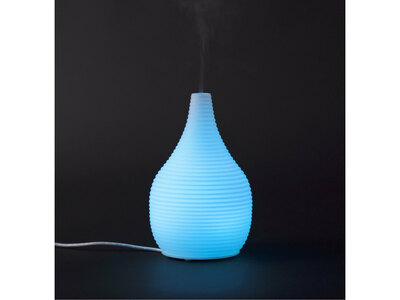 Nature7 aróma difuzér SNOWY, sklo, 5W, 90ml, 13(+-3)ml/h, LED multicolor