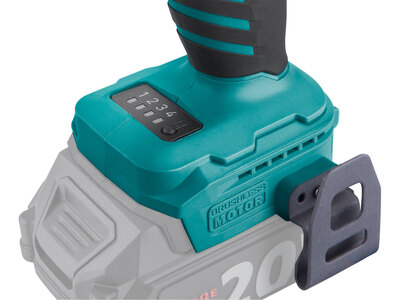 Extol Industrial Share20V aku príklepová vŕtačka bezuhlíková 20V, bez aku, 70Nm 8791805