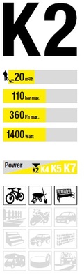Kärcher K 2 Compact *EU vysokotlakový čistič 1.673-121.0