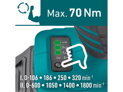 Extol Industrial Share20V aku príklepová vŕtačka bezuhlíková 20V, bez aku, 70Nm 8791805