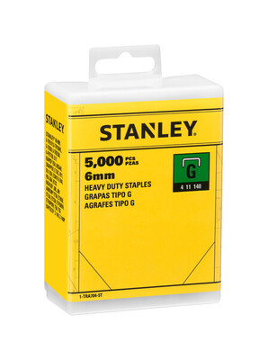 Stanley HD sponky typ G 4/11/140, 5000ks 6mm 1-TRA704-5T