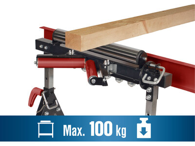Fortum pracovní podstavec univerzální "koza" 4v1, max. 200kg, nastavitelná výška 4759985