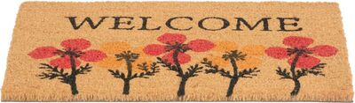 Rohožka MagicHome, pred dvere, Welcome, kokos/pvc, 40x60 cm