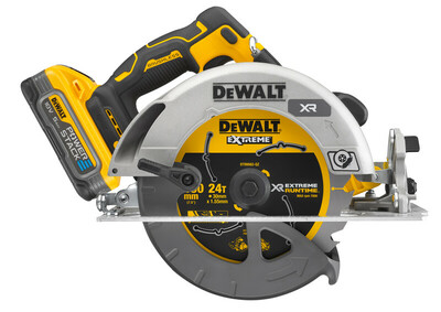 DeWalt DCS573H2T aku okružná píla 190mm, 18V 2x 5,0Ah aku Powerstack