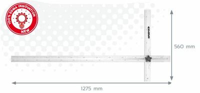Edma nastavitelný úhelník 1275mm 173055