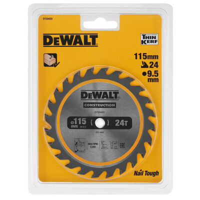 DeWalt pílový kotúč pre DSC571 115mm DT20420