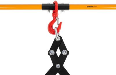 Strend Pro zdvihák na drevo, 132 cm, max. 40 cm
