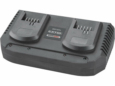 Extol Industrial Share20V fúrik na aku pohon dvojkolesový, max. 260kg, 2x6,0Ah aku 8791940