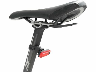 Extol Light svietidlo zadné na bicykel červené, 3,7V/220mAh Li-pol, USB nabíjanie