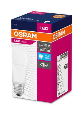 Ziarovka OSRAM® LED FR 100 (ean3428) non-dim, 13W/840 E27 4000K Value CLASSIC A