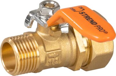 Strend Pro Garden regulačný medzikus, ventil, mosadzný, G1/2"