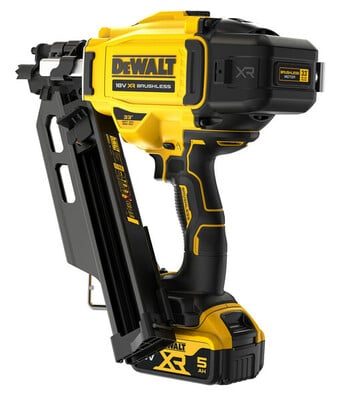 DeWalt DCN930P2 tesárska klincovačka 50-90mm, 18V, 2x 5,0Ah aku