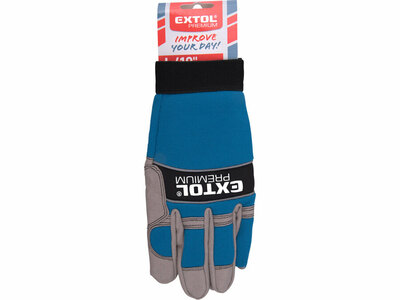 Extol Premium rukavice koža/syntetika, 10" 8856602
