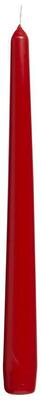 Svícky Bolsius Tapered 245/24 mm, červená, bal. 12 ks