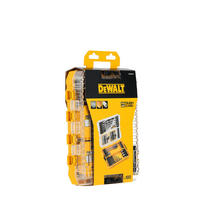 DeWalt sada bitov a vrtákov 100 dielna stredné púzdro ToughCase DT70784