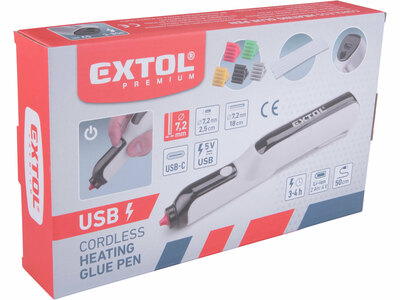 Extol Premium aku lepiace pero, 2Ah, tyčinky Ø7,2mm, 8891503