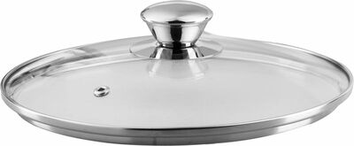 Hrniec MagicHome Chloe, 30 cm, 15 lit., so sklenenou pokrievkou, nerez