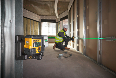 DeWalt krížový laser zelený 3x 180°, USB nabíjanie, DCLE14301GB