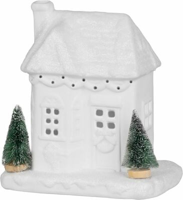 Dekorácia MagicHome Vianoce, Dom, LED, 9x15x17 cm